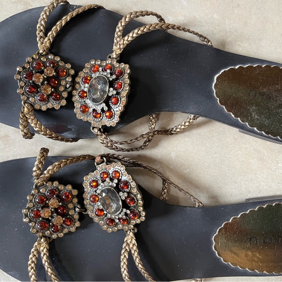 BIJOU women’s sandal with crystals - Picture 3 of 3